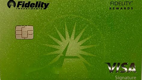 fidelity visa signature card redeem